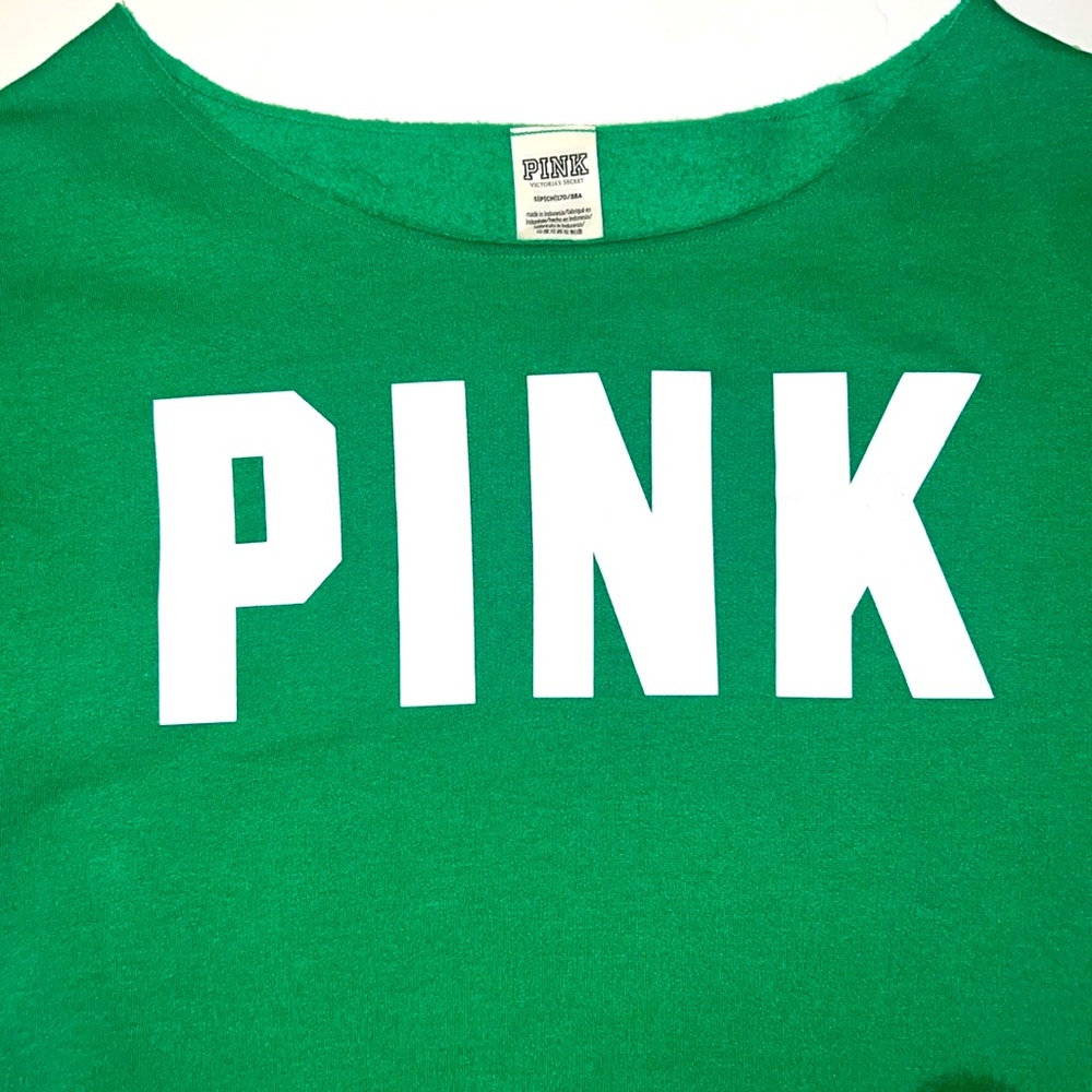 Pink Victoria’s Secret Crop Sweater